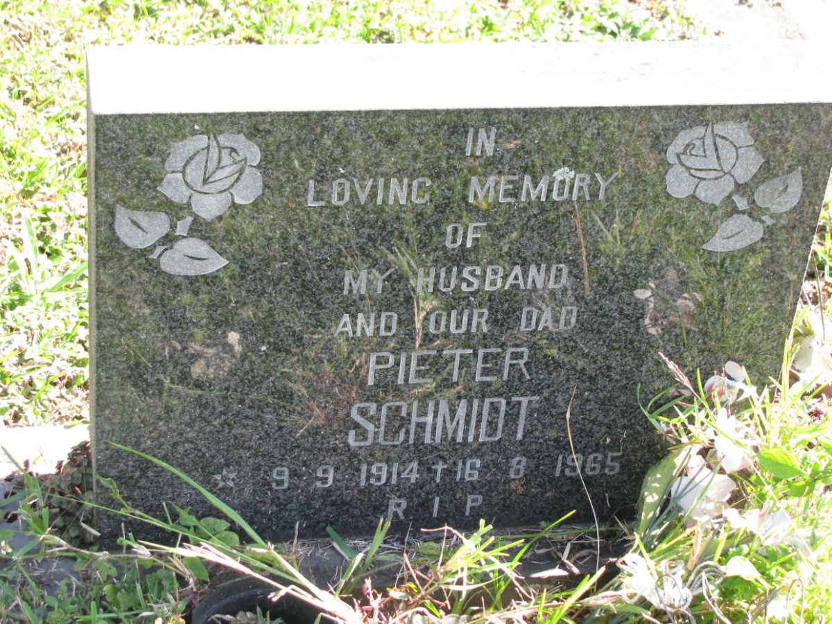 SCHMIDT Pieter 1914-1965