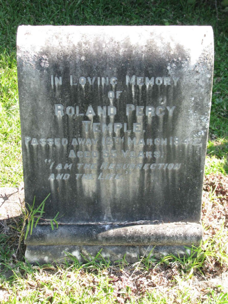 TEMPLE Roland Percy -1942