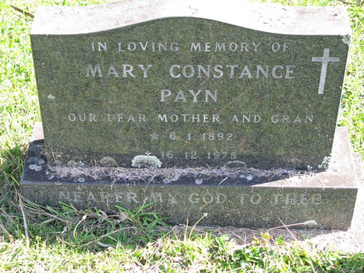 PAYN Mary Constance 1892-1978
