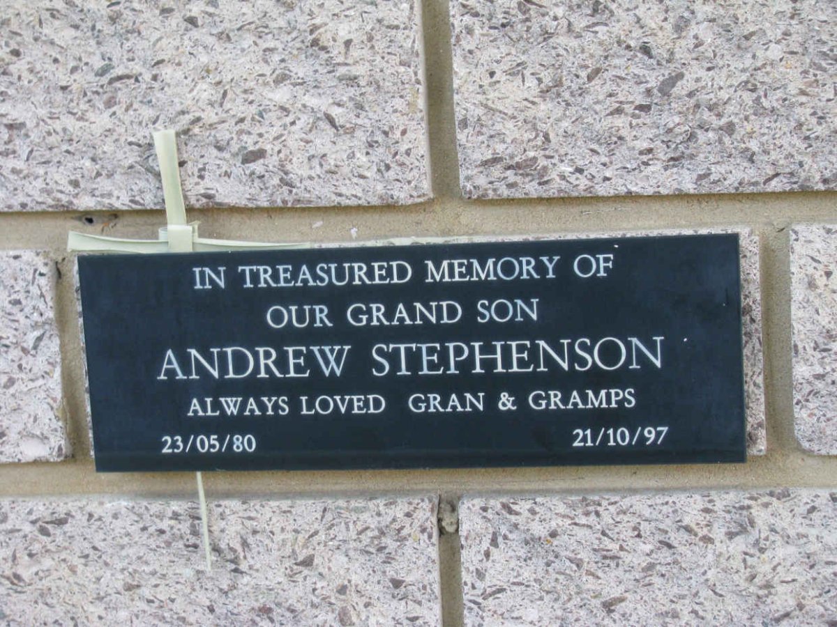STEPHENSON Andrew 1980-1997