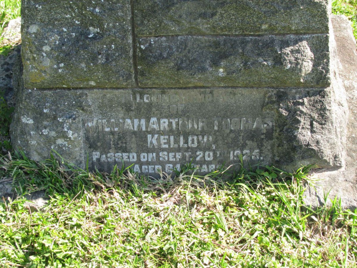 KELLOW William Arthur Thomas -1925