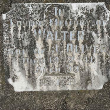 OLIVER Walter -1941