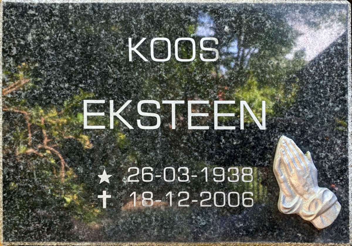 EKSTEEN Koos 1938-2006