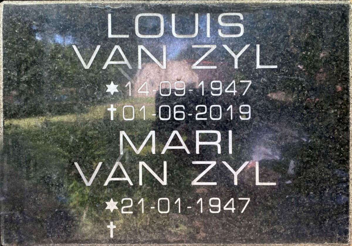 ZYL Louis, van 1947-2019 &amp; Mari 1947-