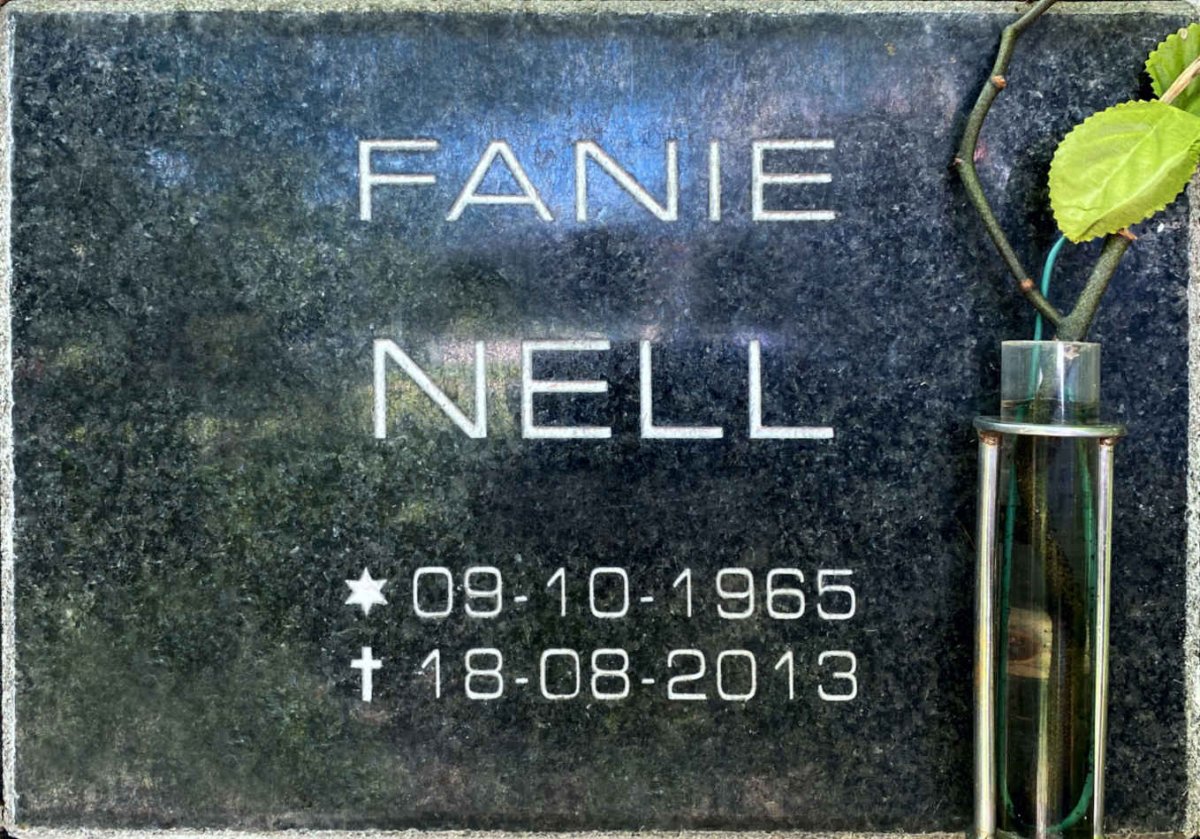 NELL Fanie 1965-2013