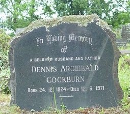 COCKBURN Dennis Archibald 1924-1971