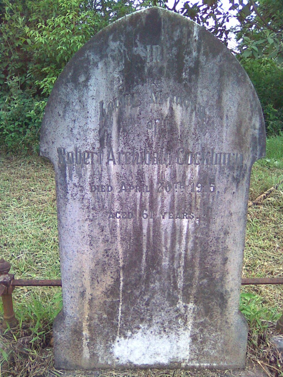 COCKBURN Robert Archibald -1915