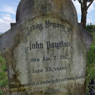 DOUGLAS John -1912