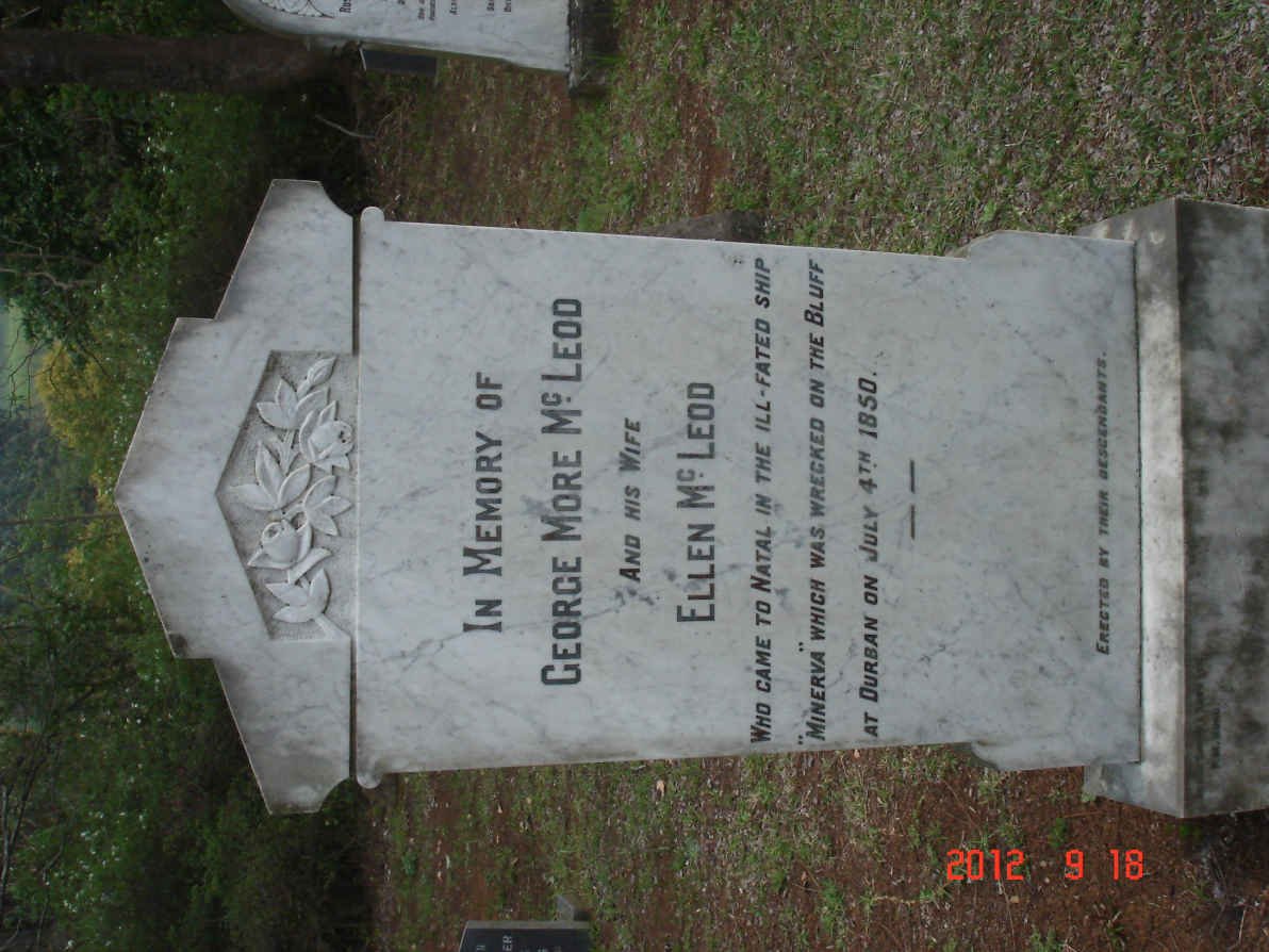 MCLEOD George More -1850 &amp; Ellen -1850