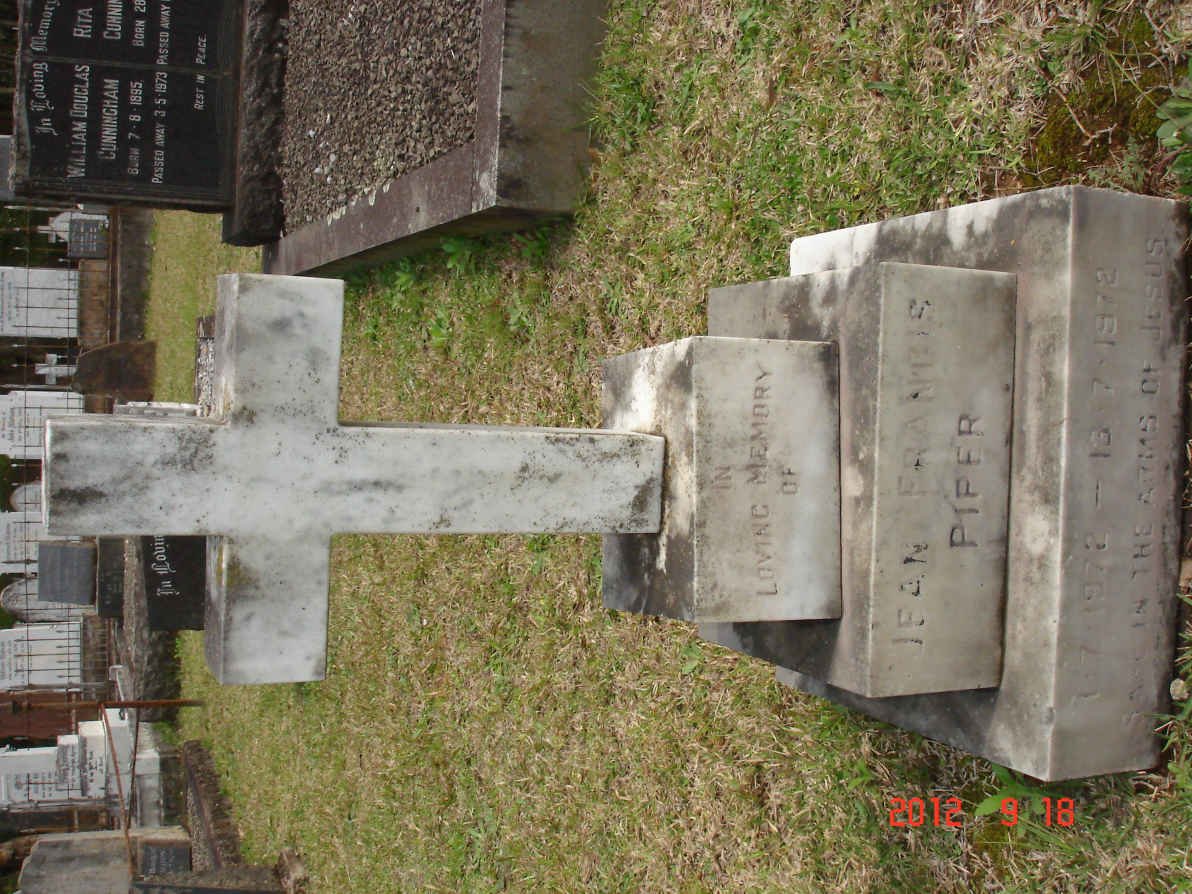 PIPER Jean Francis 1972-1972