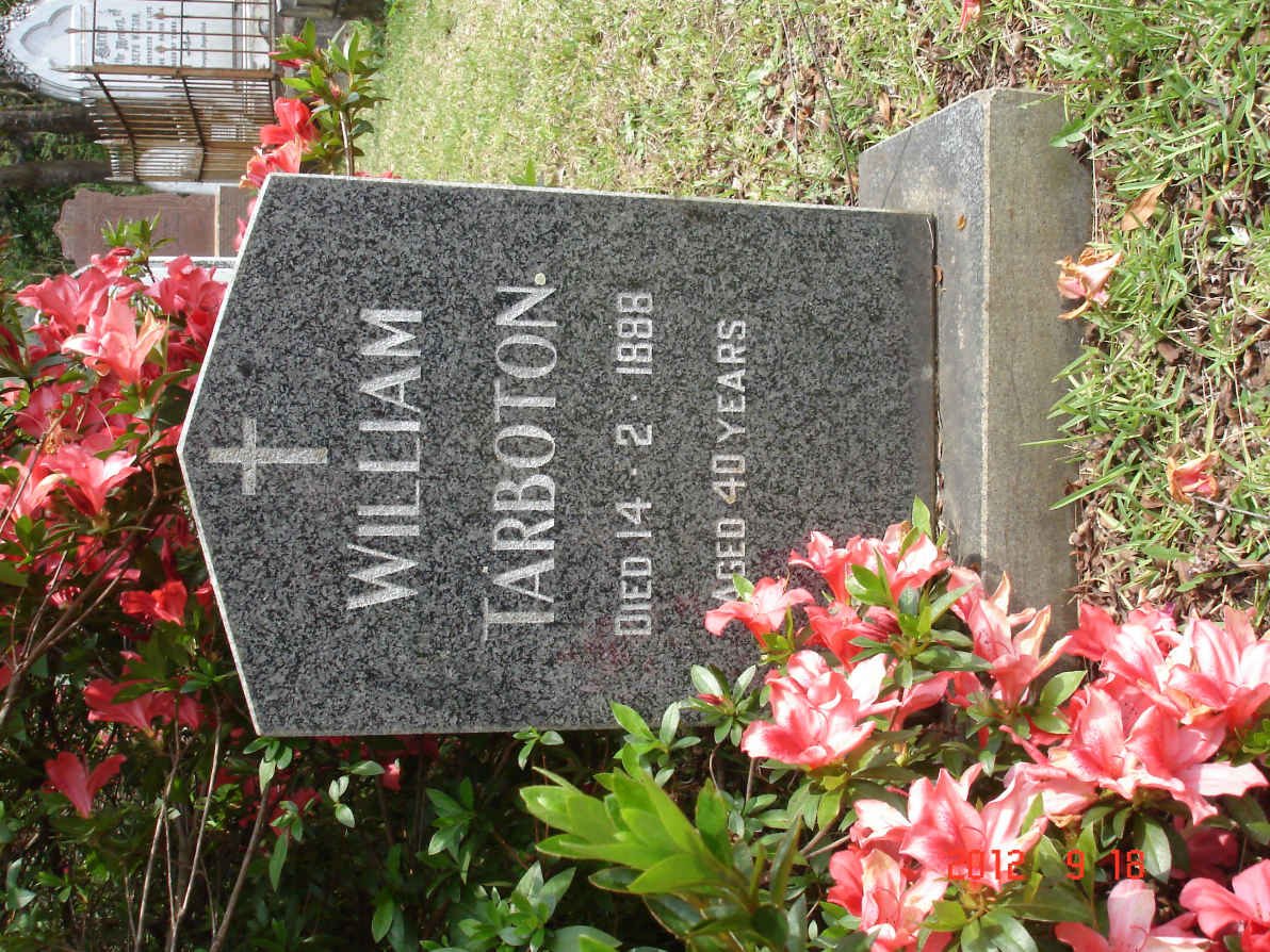 TARBOTON William -1888