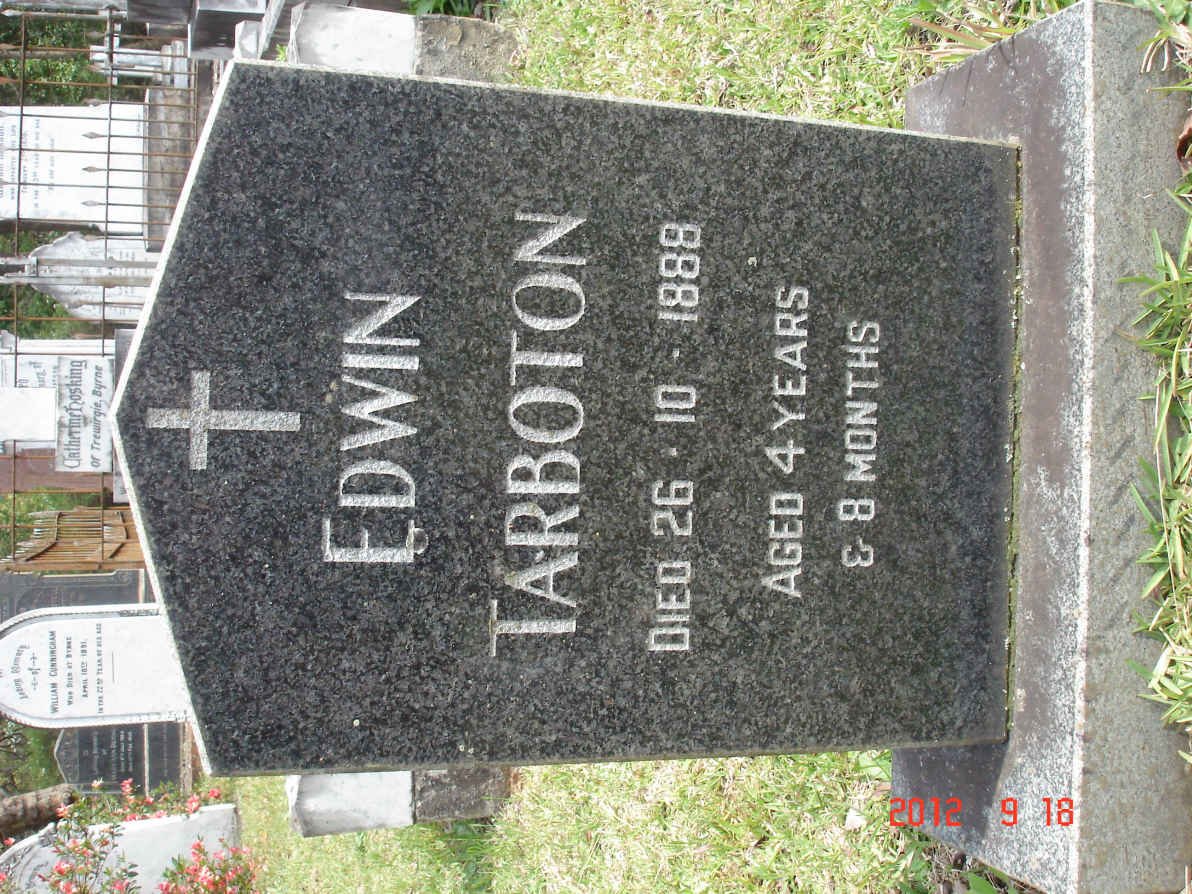 TARBOTON Edwin -1888