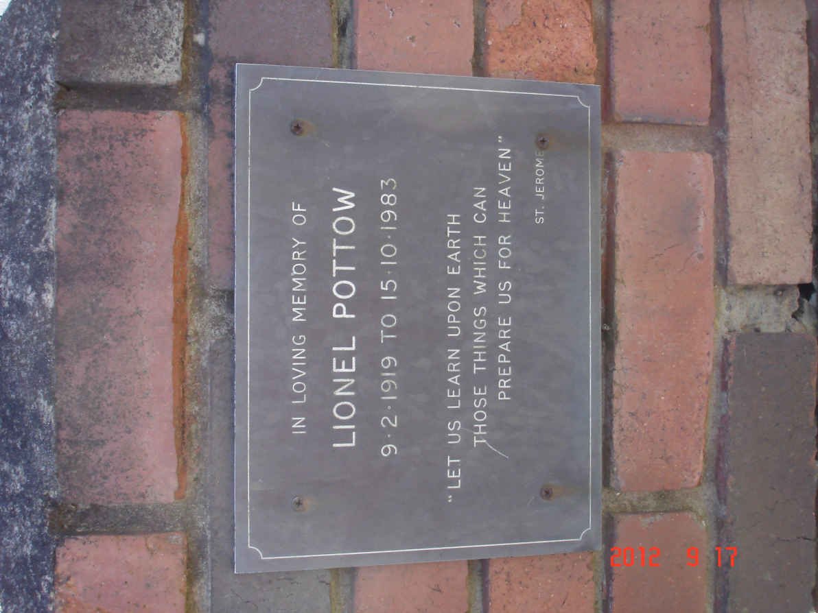 POTTOW Lionel 1919-1983