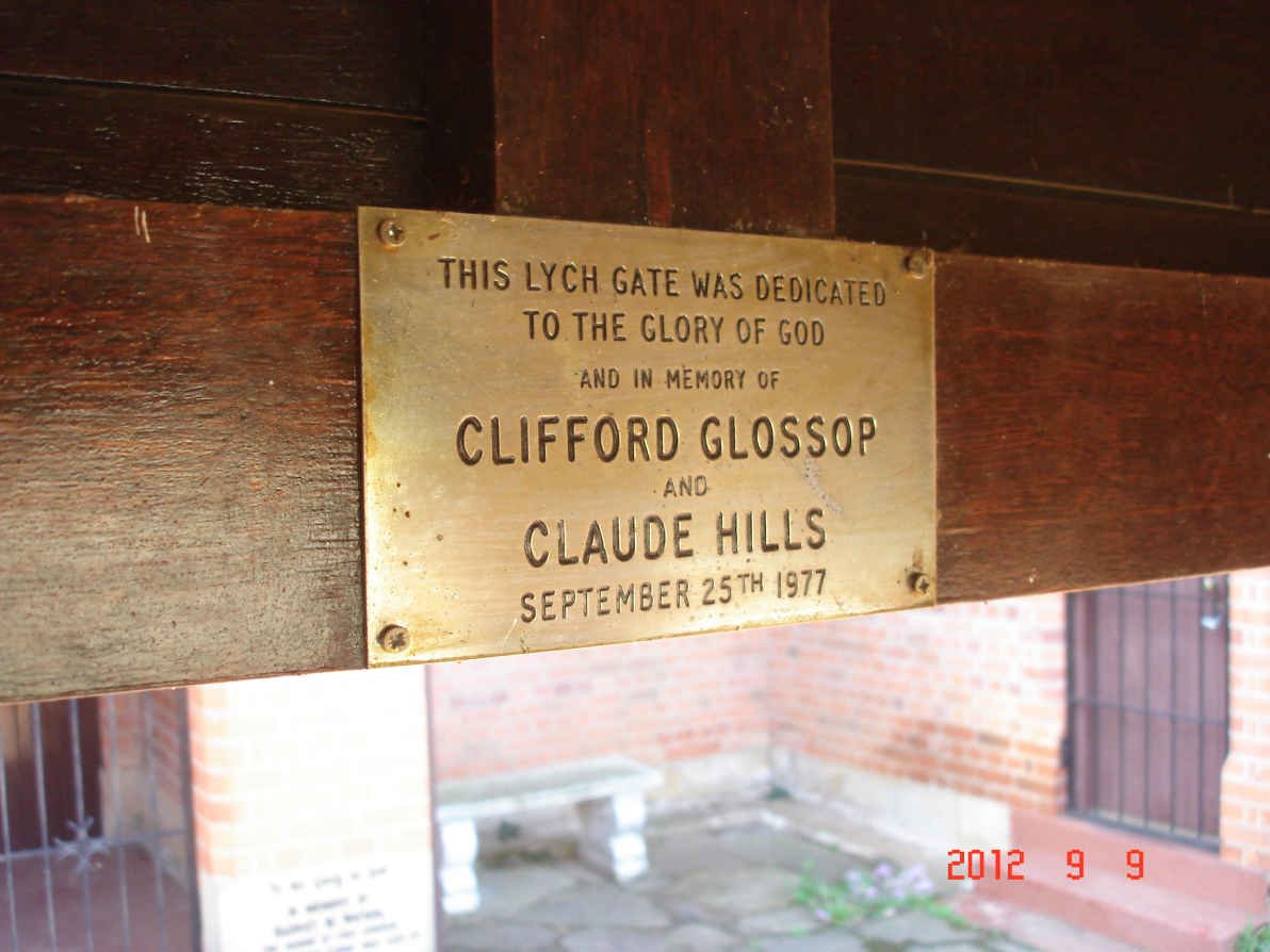 GLOSSOP Clifford  :: HILLS Claude