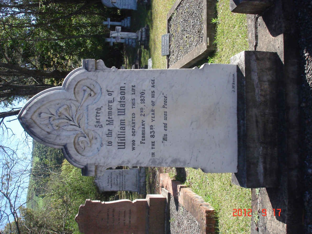 WATSON William -1870