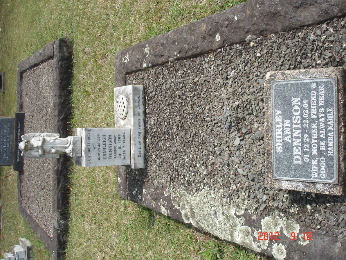 DENNISON  Cranleigh -1966 :: DENNISON Shirley Ann 1929-2004