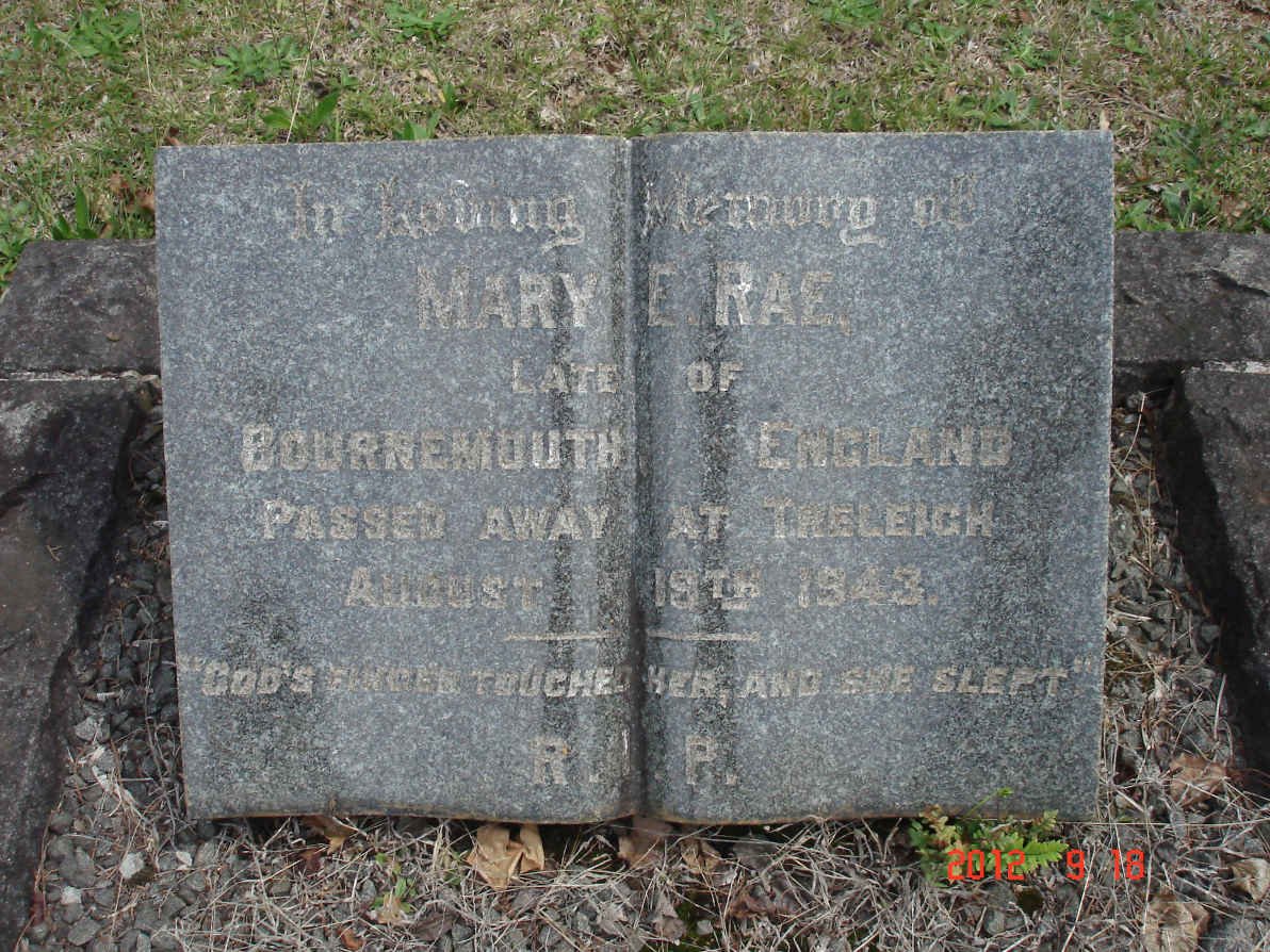 RAE Mary E. -1943