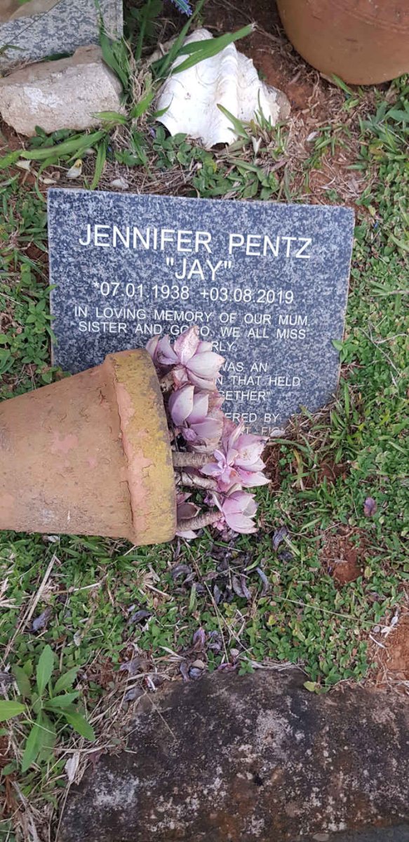 PENTZ Jennifer 1938-2019