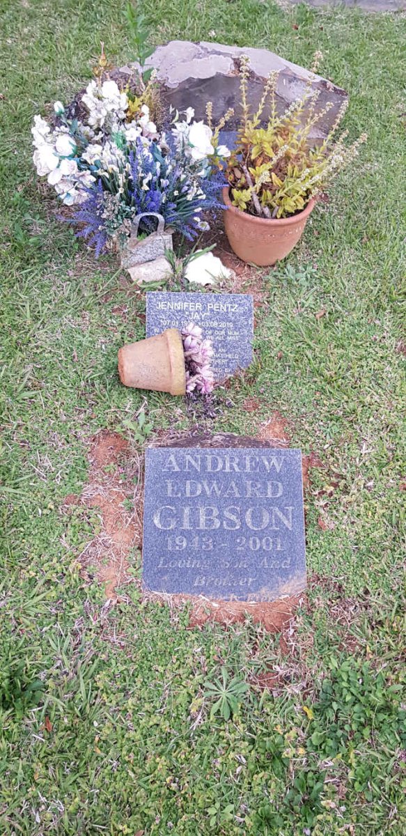 GIBSON Andrew Edward 1943-2001 :: PENTZ Jennifer 1938-2019
