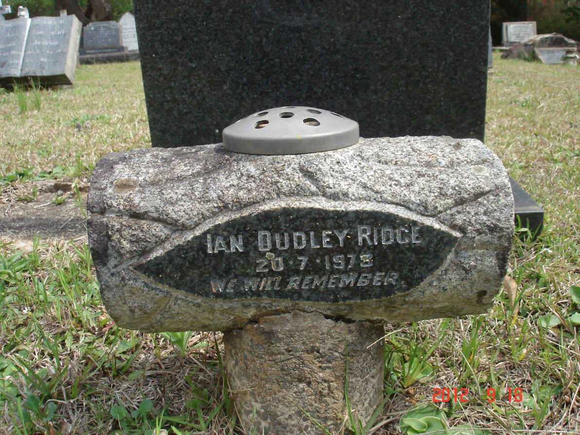 RIDGE Ian Dudley -1979