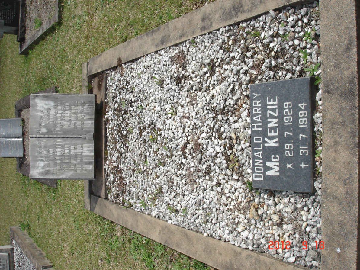 MCKENZIE William Harry -1961 &amp; Emmeline Alice -1963 :: MCKENZIE Donald Harry 1929-1994