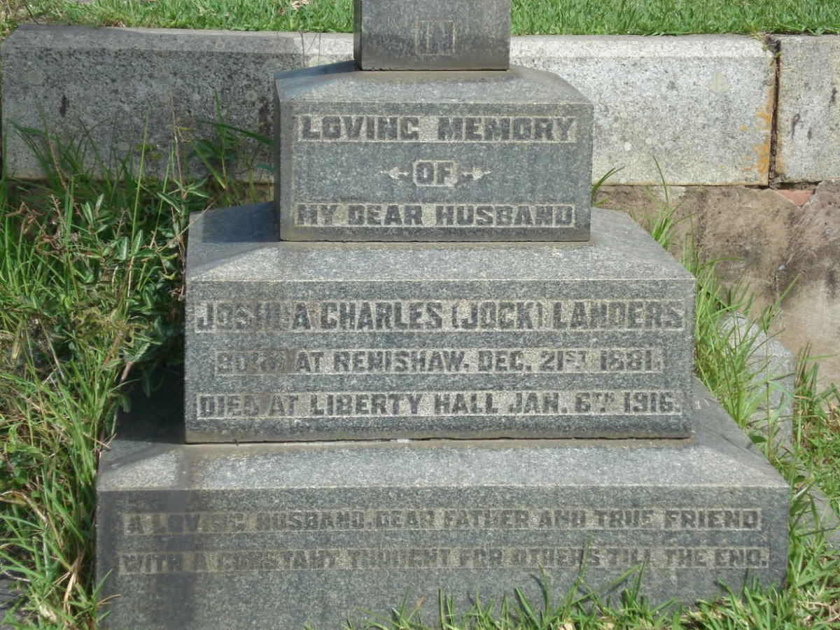 LANDERS Joshua Charles 1881-1916