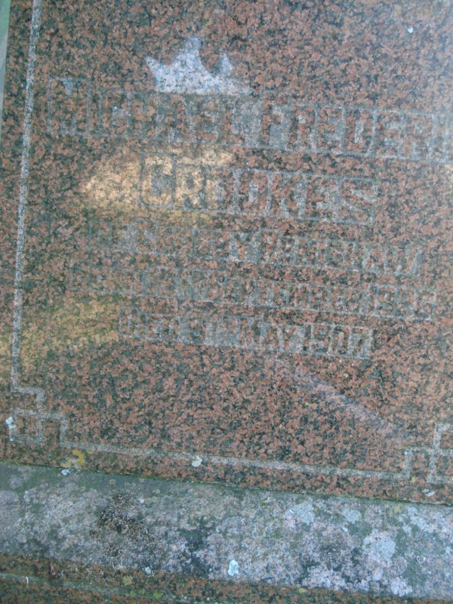 CROOKES Michael Frederick 1926-1987