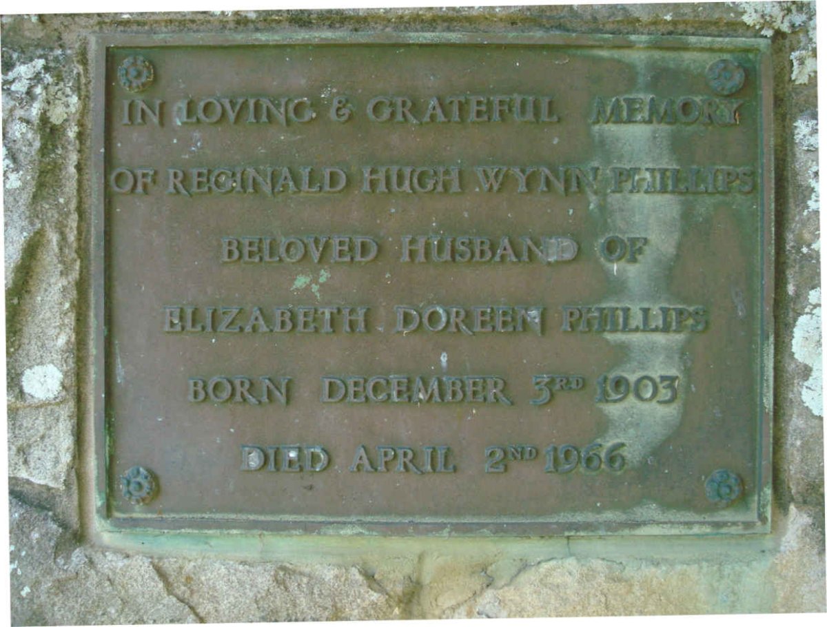 PHILLIPS Reginald Hugh Wynn 1903-1966