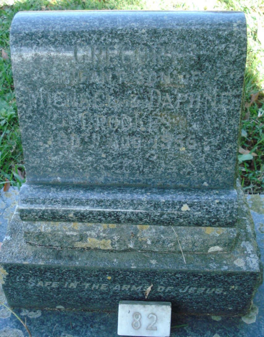 CROOKES Gregory -1956