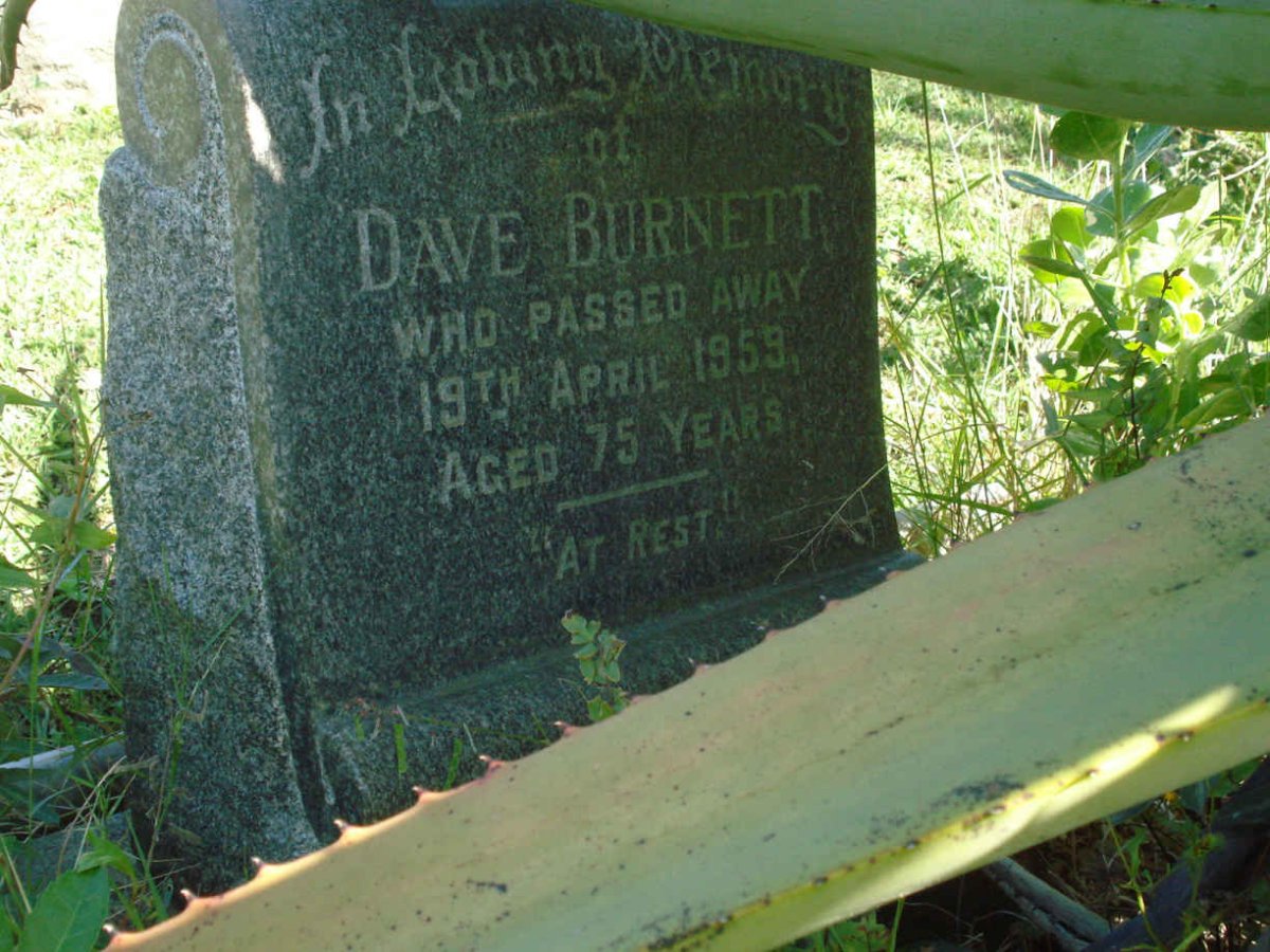 BURNETT Dave -1959