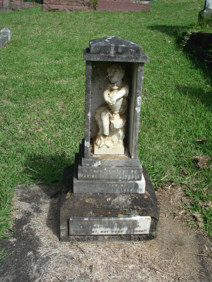 LANDERS Marion Fanny Caldwell 1879-1879