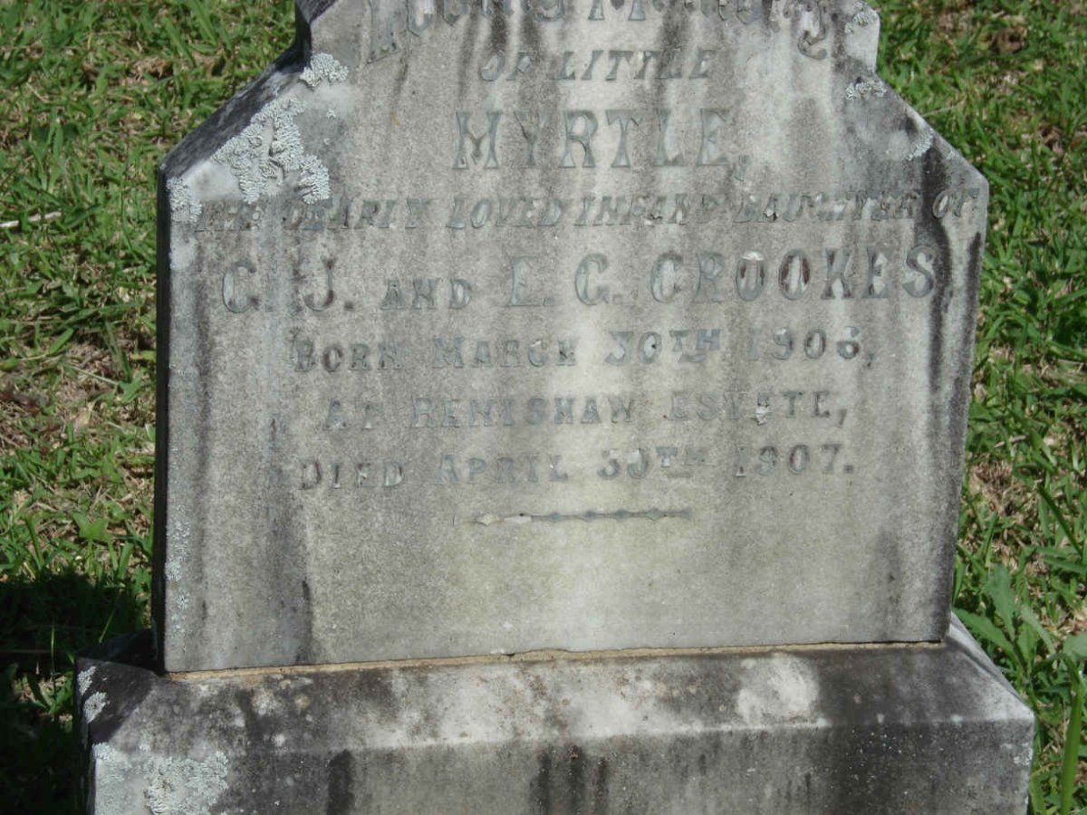 CROOKES Myrtle 1906-1907