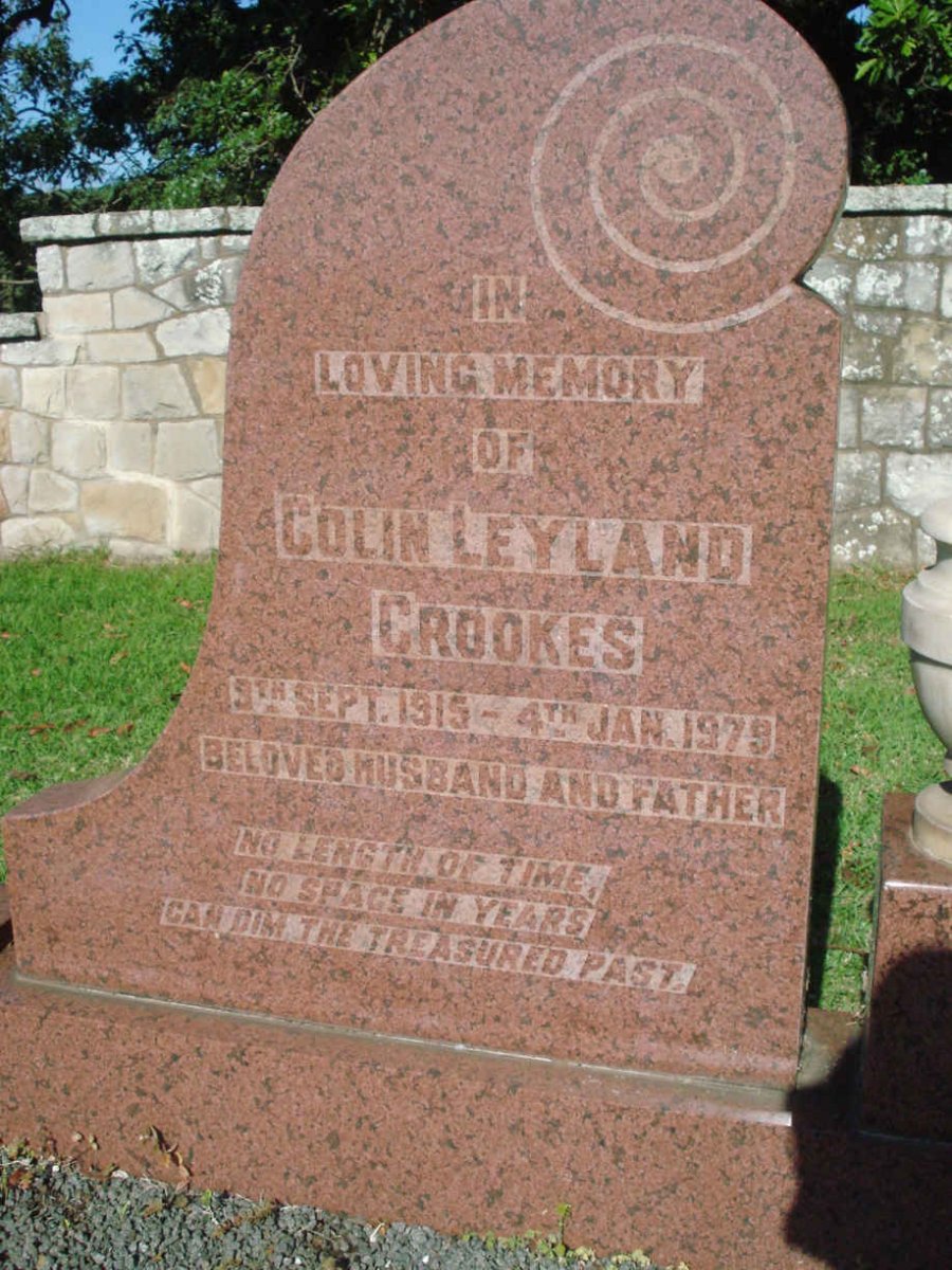 CROOKES Colin Leyland 1915-1979