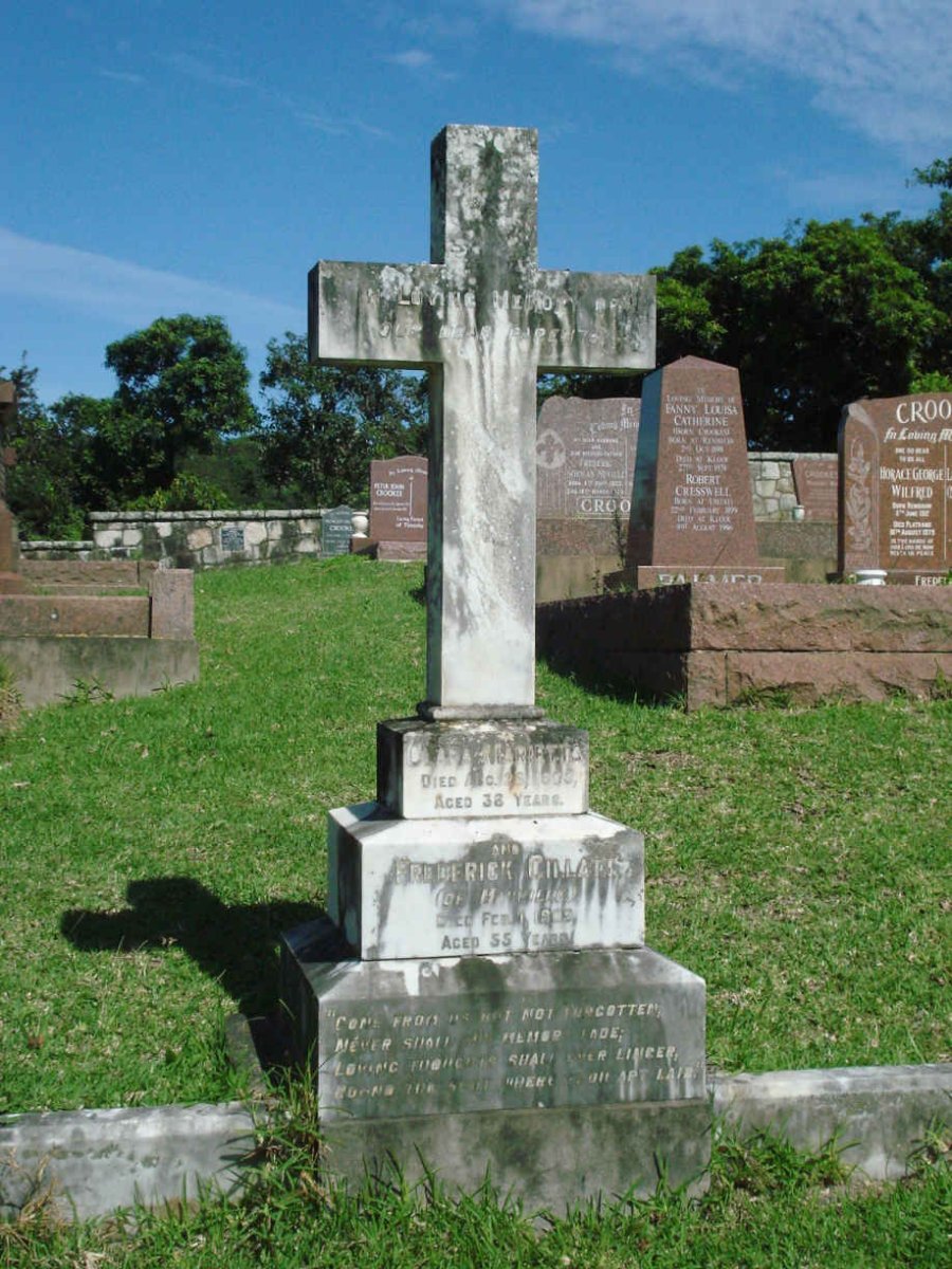 GILLATT Frederick  -1909 &amp; Clara Marietta -1905