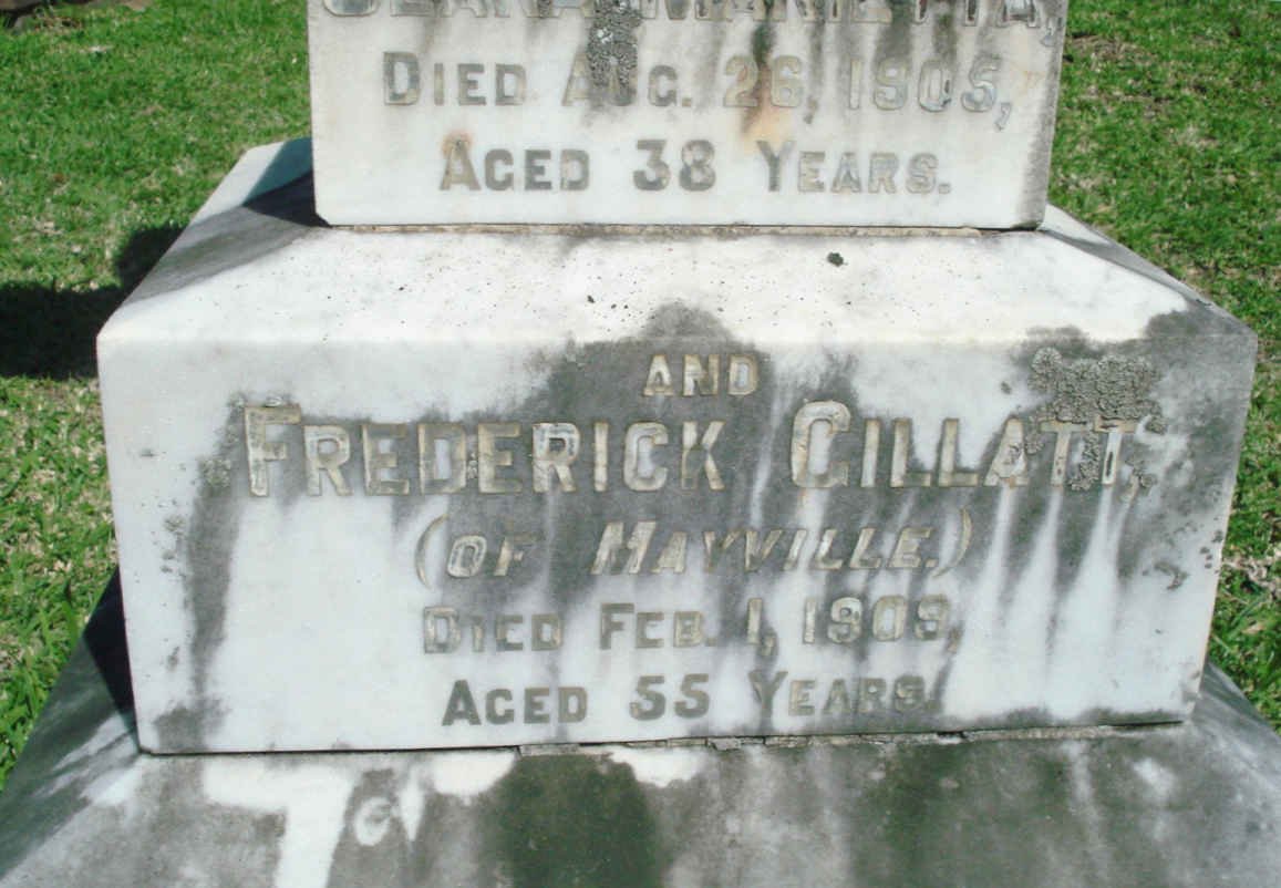 GILLATT Frederick -1909