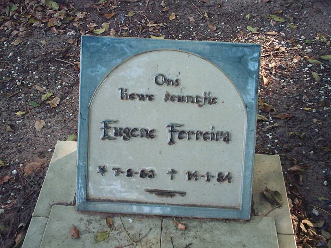 FERREIRA Eugene 1983-1984