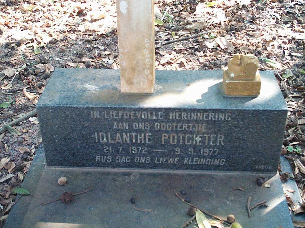 POTGIETER Idlanthe 1972-1977