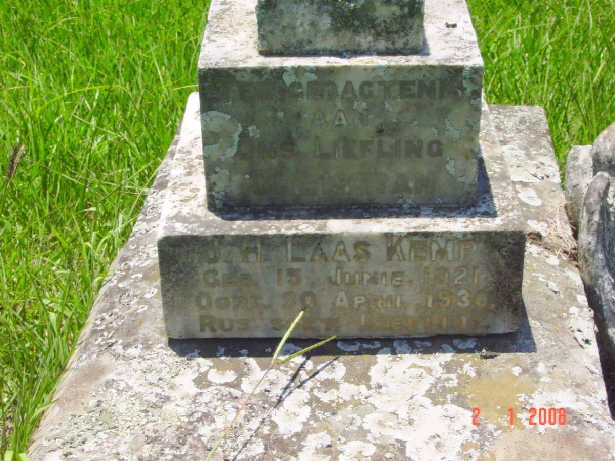 KEMP Christian J.H. 1921-1931