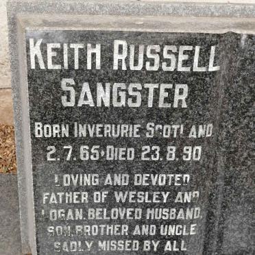 SANGSTER Keith Russell 1965-1990