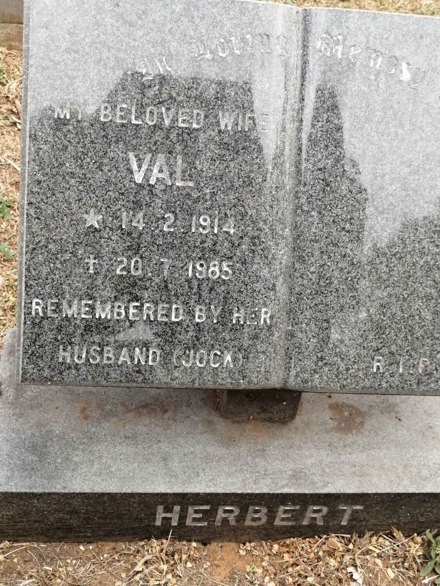 HERBERT Val 1914-1985