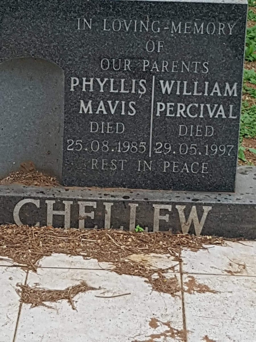 CHELLEW William Percival -1997 &amp; Phyllis Mavis -1985
