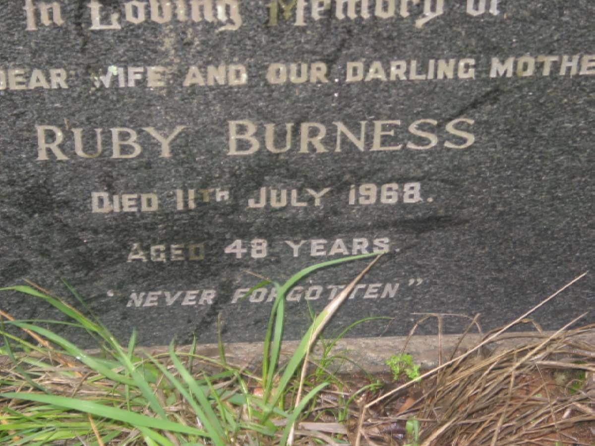 BURNESS Ruby -1968