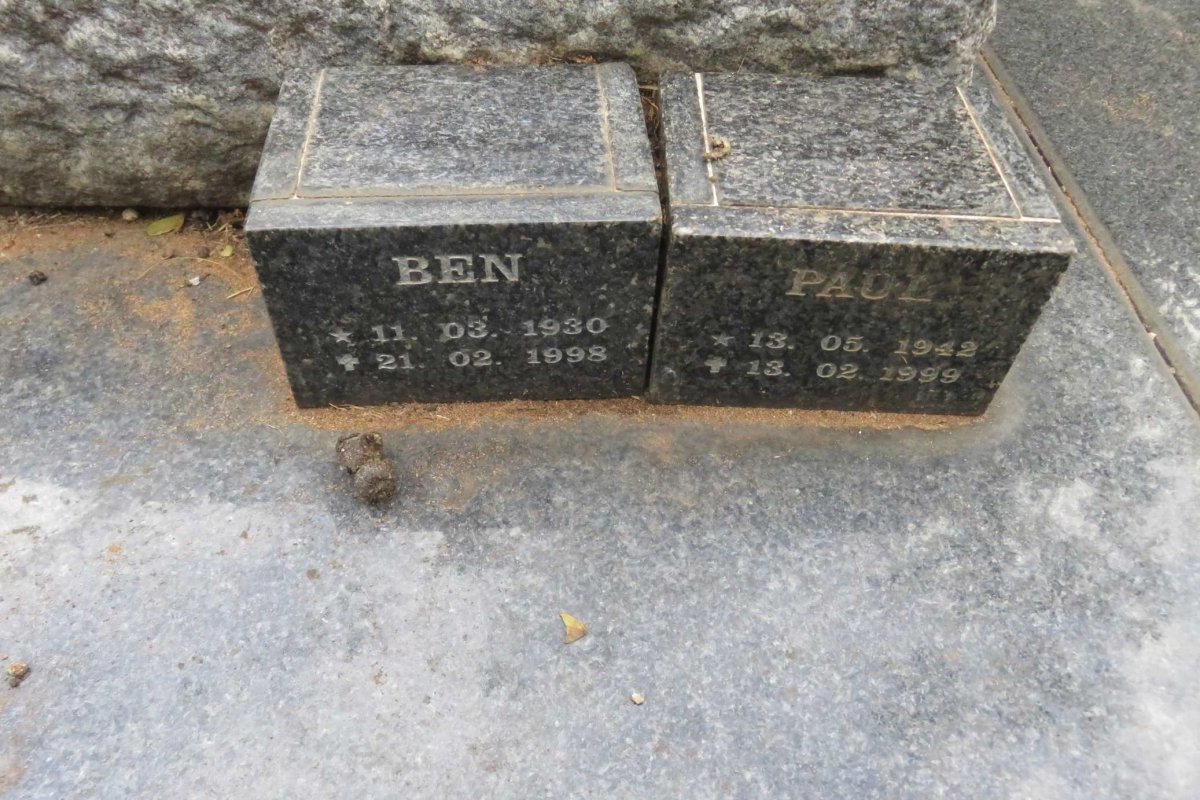 CATIN Ben 1930-1998 :: CATIN Paul 1942-1999