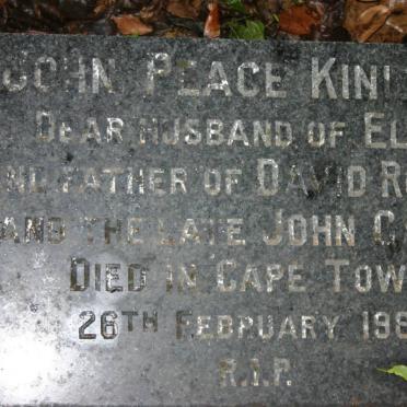 KINLOCH John Peace -1981