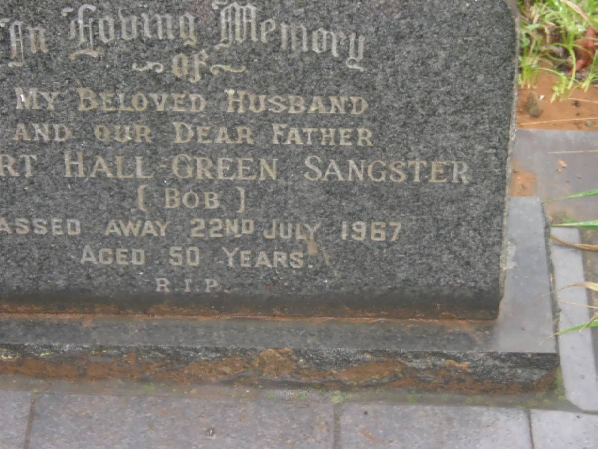 SANGSTER Robert Hall Green -1967