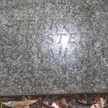 SANGSTER Terry nee WOOLAHAN 1920-1999