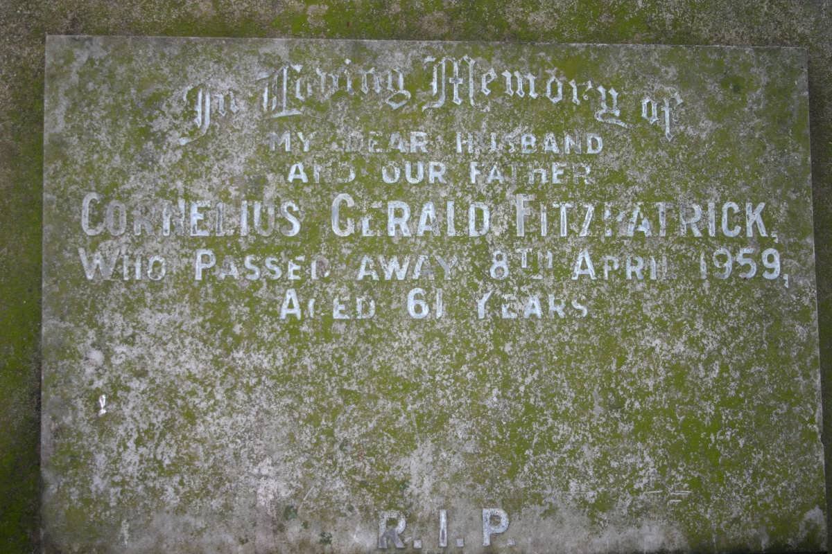 FITZPATRICK Cornelius Gerald -1959