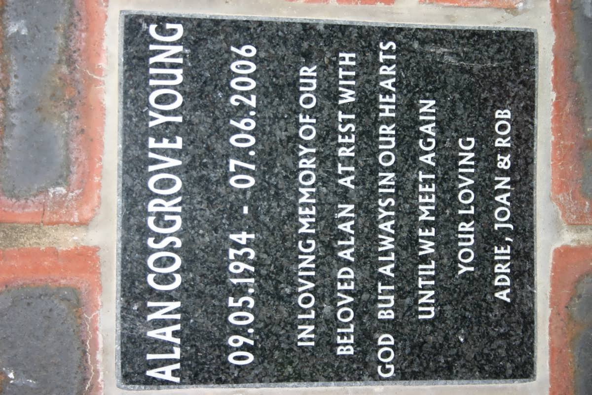YOUNG Alan Cosgrove 1934-2006