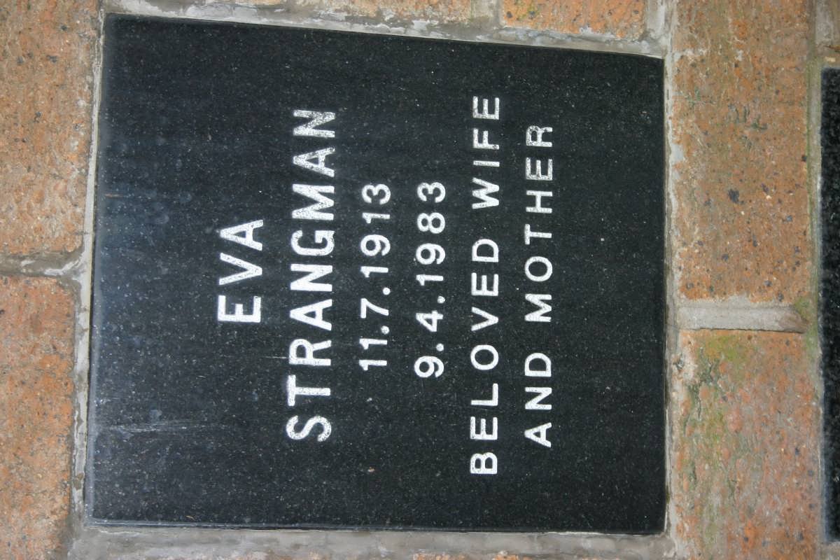 STRANGMAN Eva 1913-1983