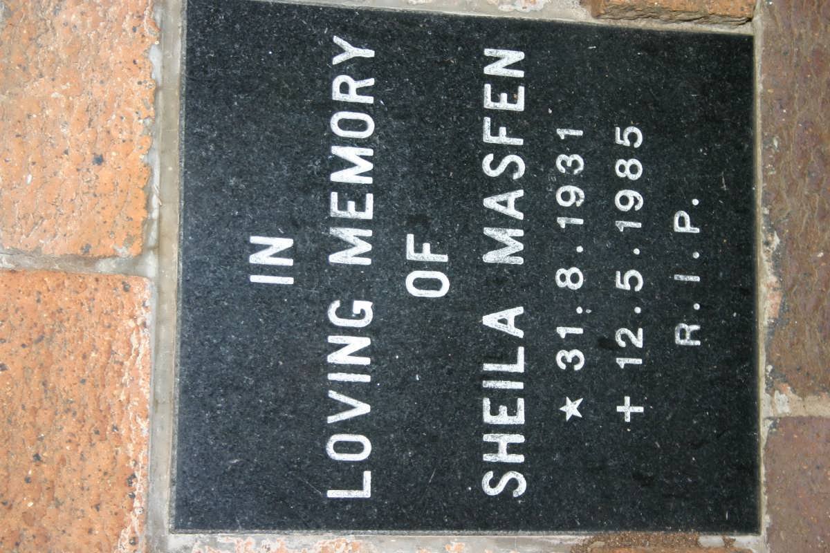 MASFEN Sheila 1931-1985